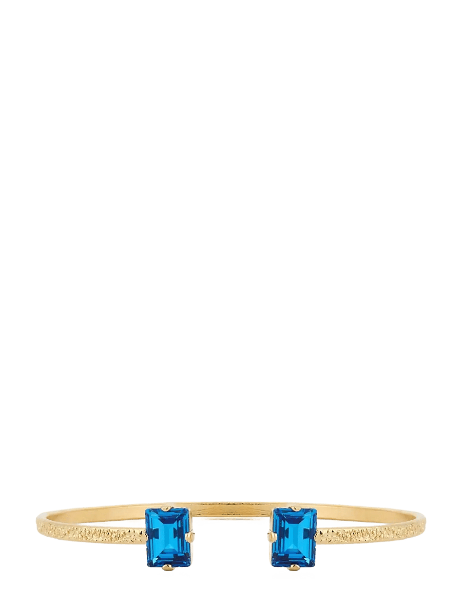 Caroline Svedbom - DIORA STUD BRACELETGOLD - bangles-armband - recreated iceblue - 1
