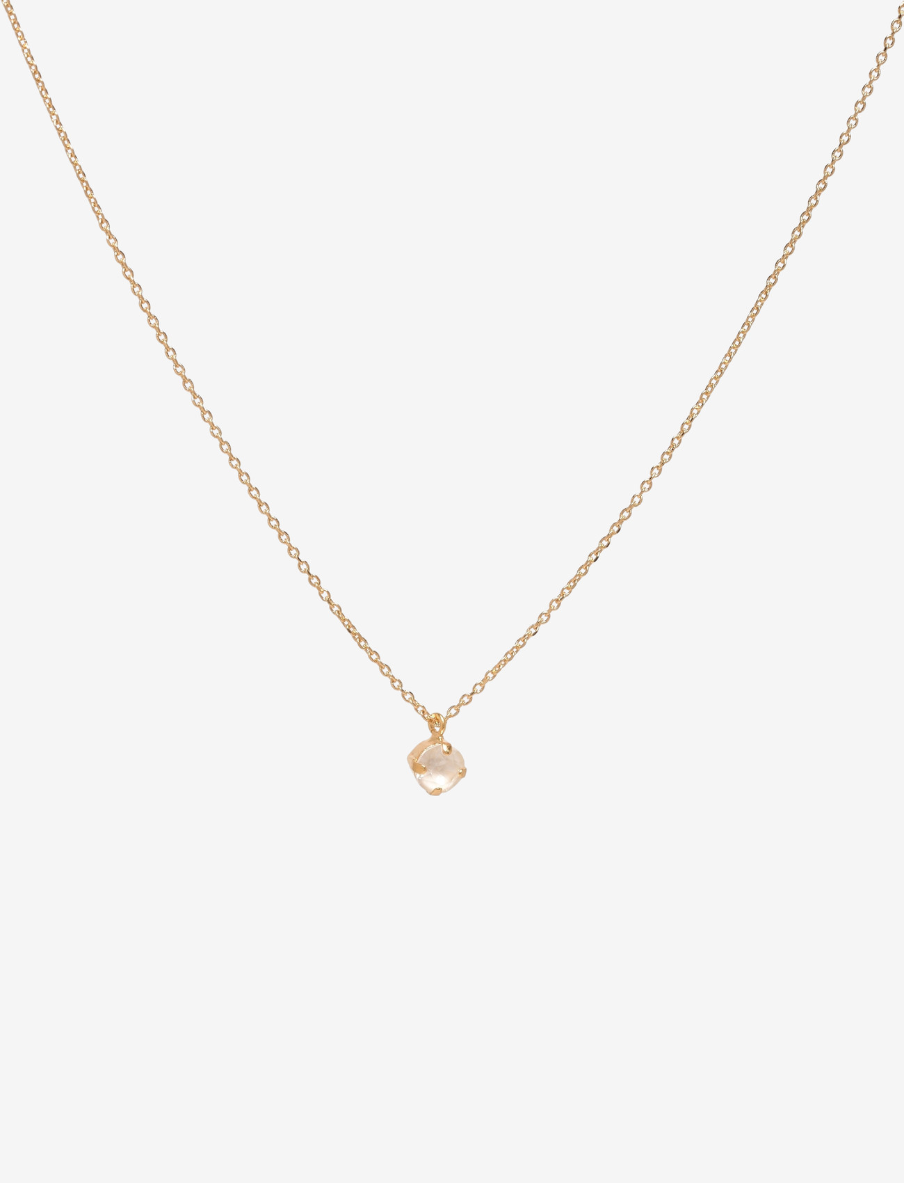 Caroline Svedbom - NATTI STUD NECKLACEGOLD - linen ignite - 1
