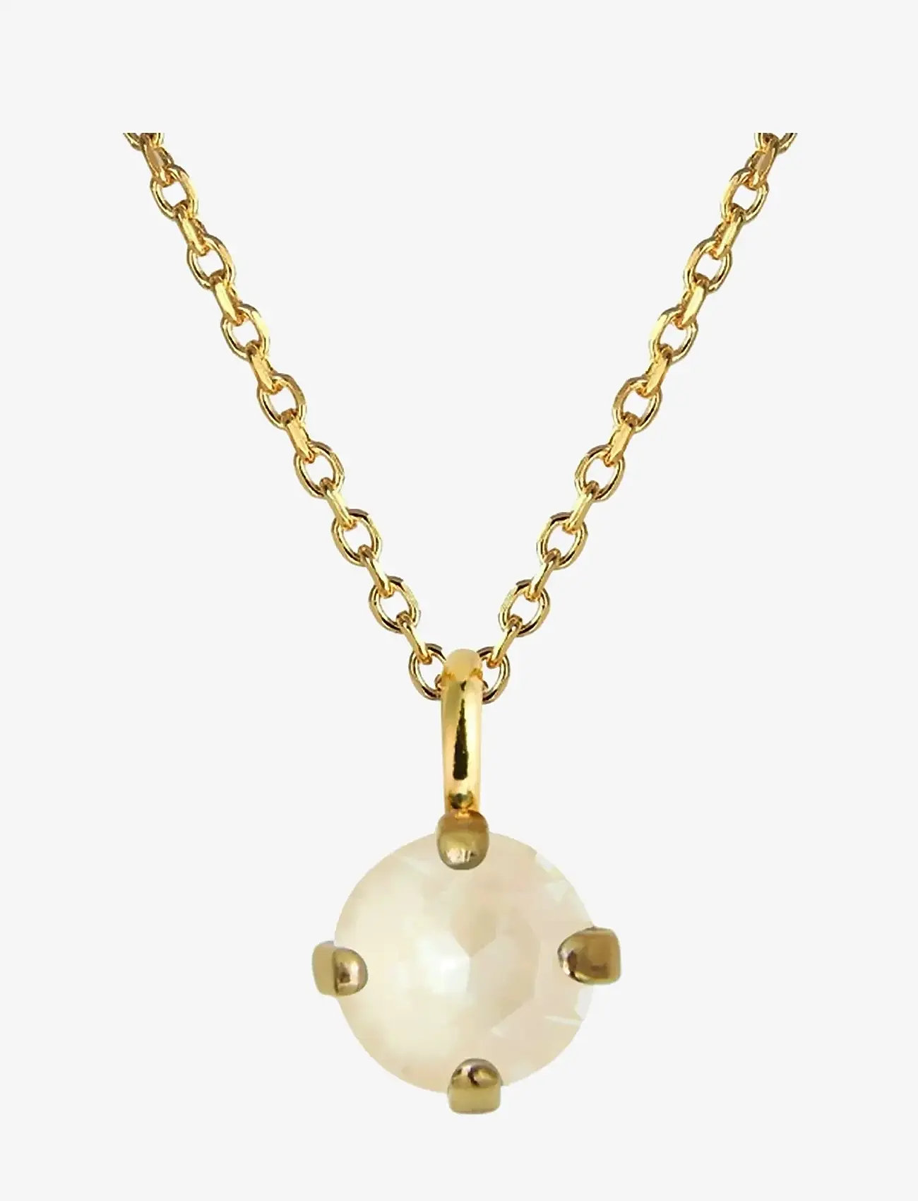 Caroline Svedbom - NATTI STUD NECKLACEGOLD - linen ignite - 2