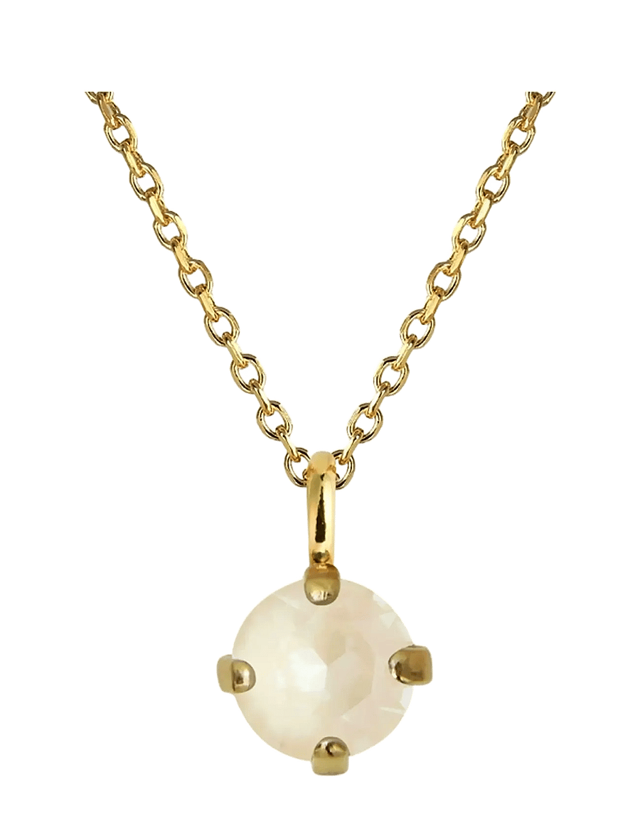 Caroline Svedbom - NATTI STUD NECKLACEGOLD - halskæder med vedhæng - linen ignite - 2