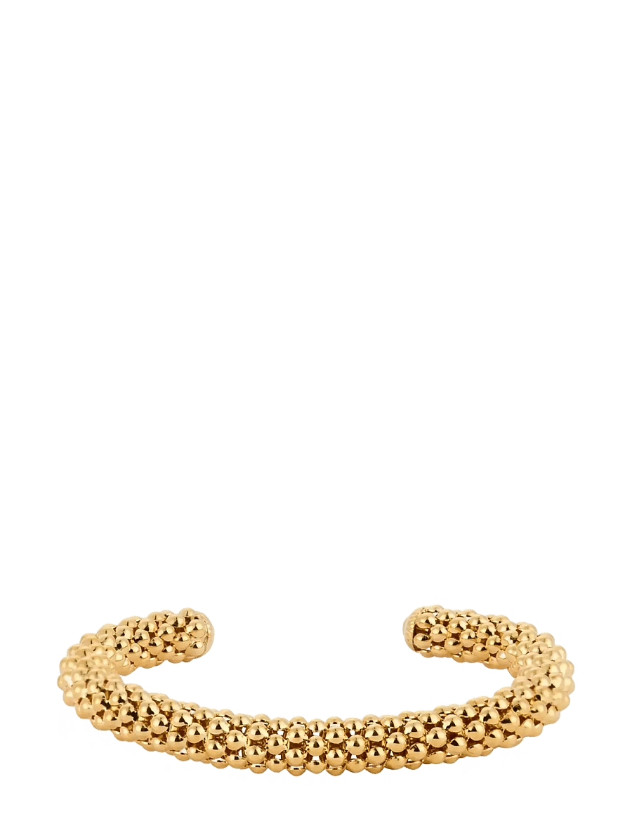 Caroline Svedbom - ROPE BANGLE GOLD - armringe - gold - 1