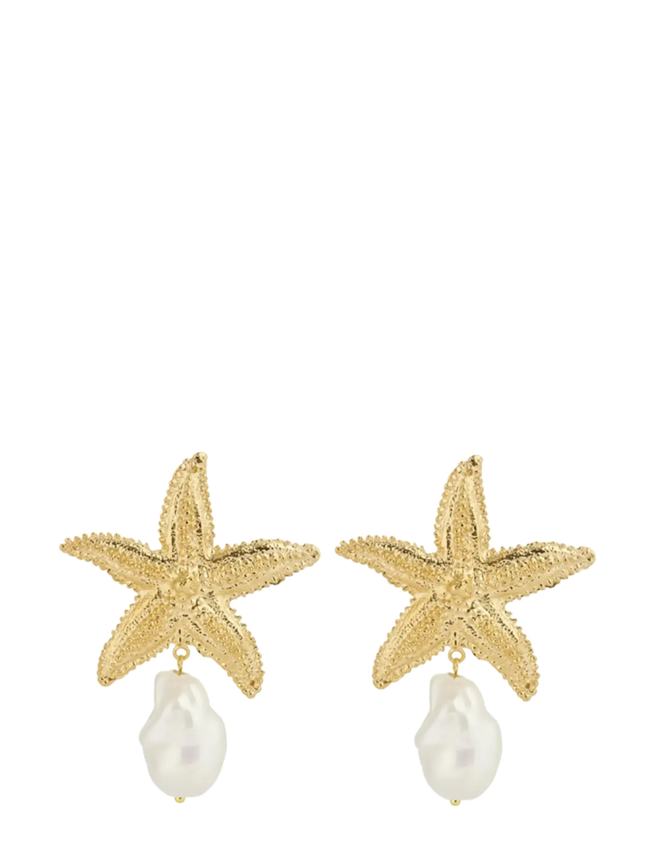 Caroline Svedbom SEA STAR STATEMENTEARRINGS GOLD - Caroline Svedbom - PEARL / gold