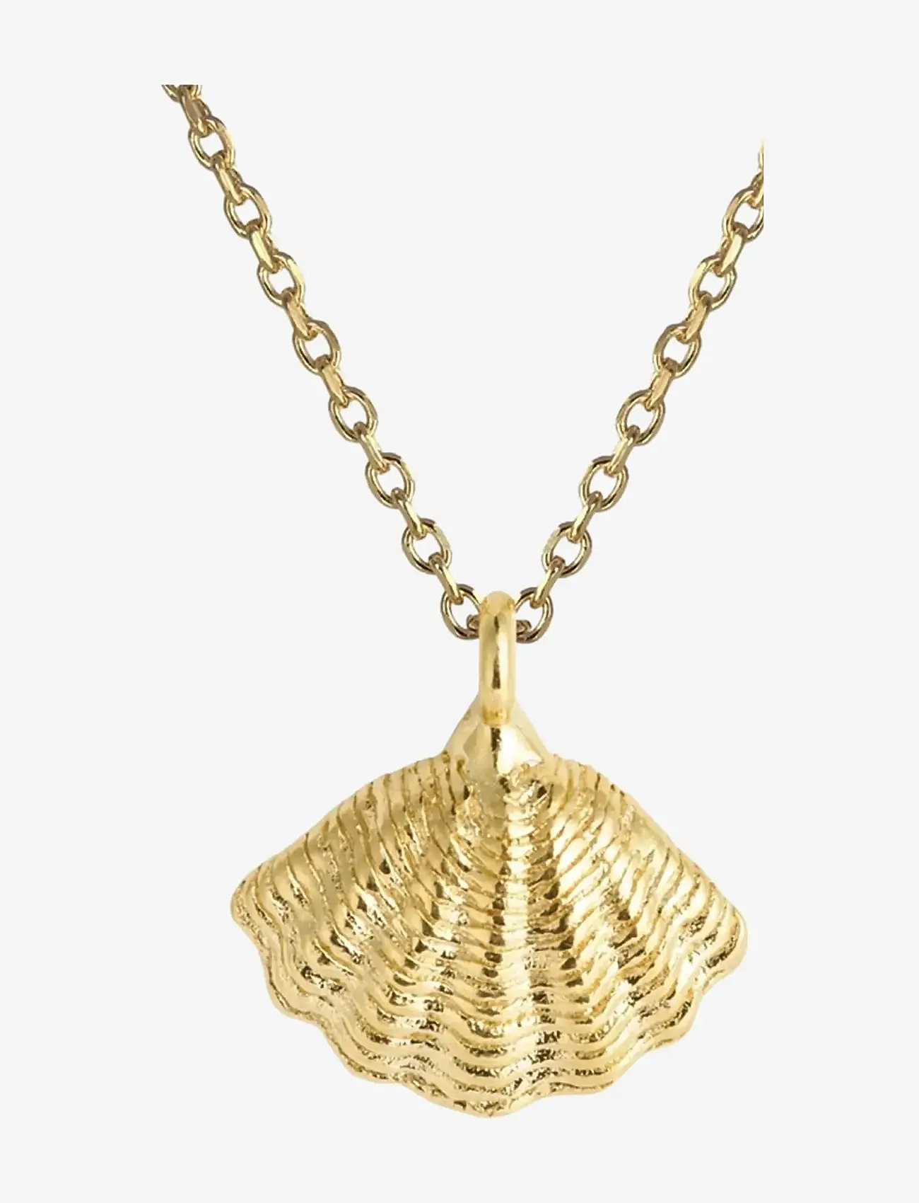 Caroline Svedbom - MIRA SHELL NECKLACEGOLD - halskæder med vedhæng - gold - 1
