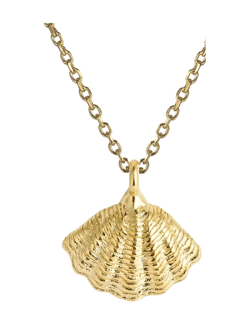Caroline Svedbom - MIRA SHELL NECKLACEGOLD - halskæder med vedhæng - gold - 1