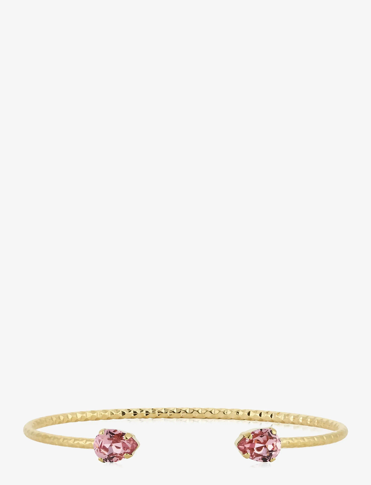 Caroline Svedbom - AMELIA BRACELET GOLD - käevõrud - light rose - 0