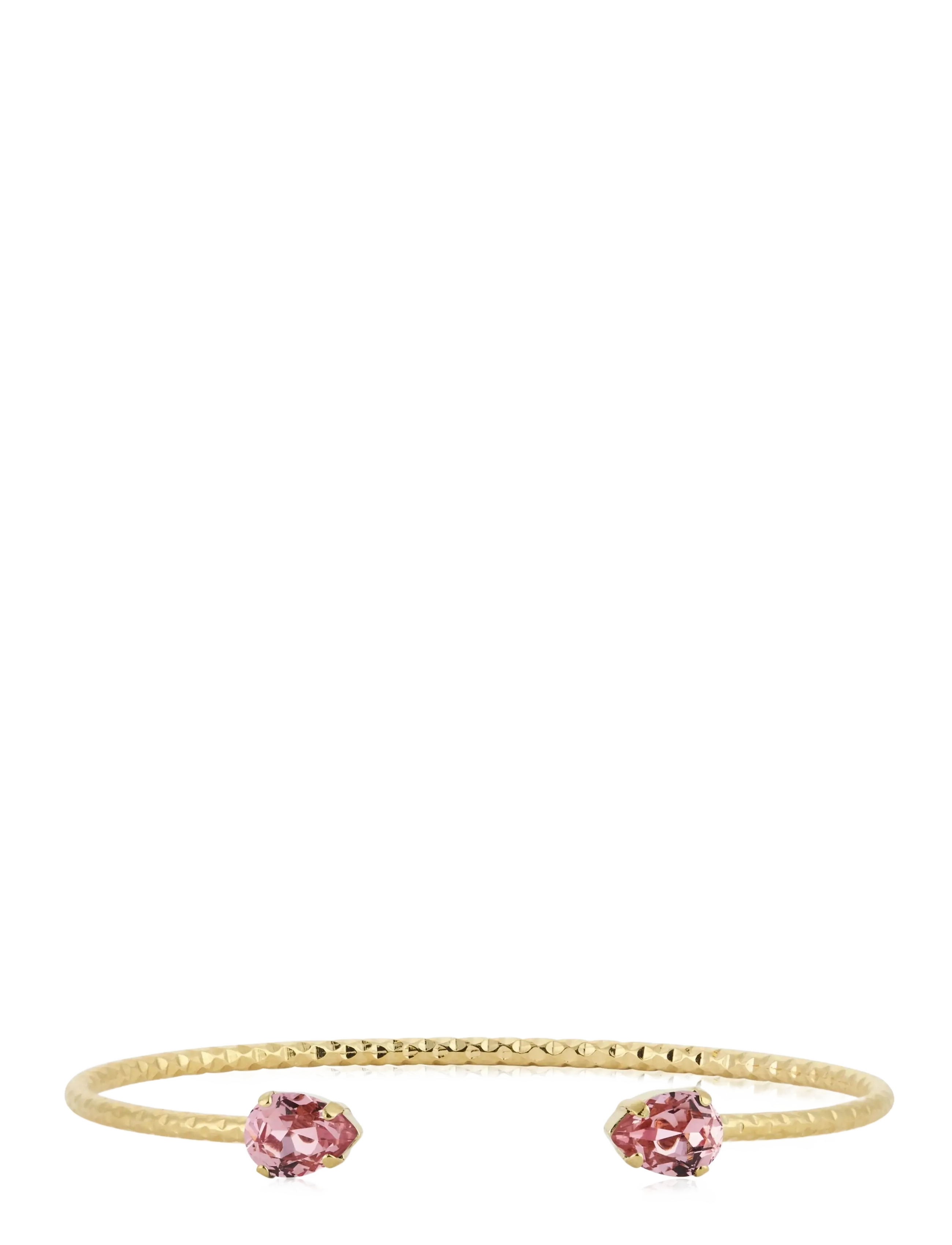 Caroline Svedbom AMELIA BRACELET GOLD - Everyday Style - LIGHT ROSE / gold