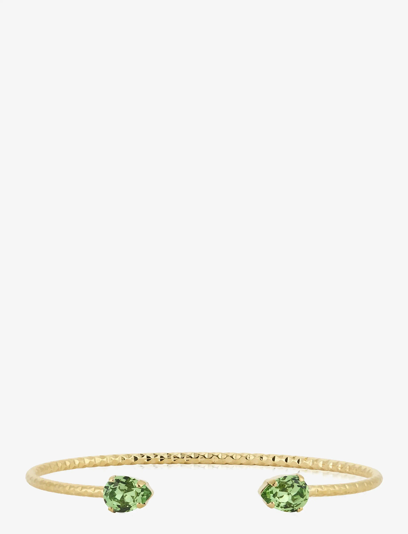 Caroline Svedbom - AMELIA BRACELET GOLD - armringe - recreated peridot - 1