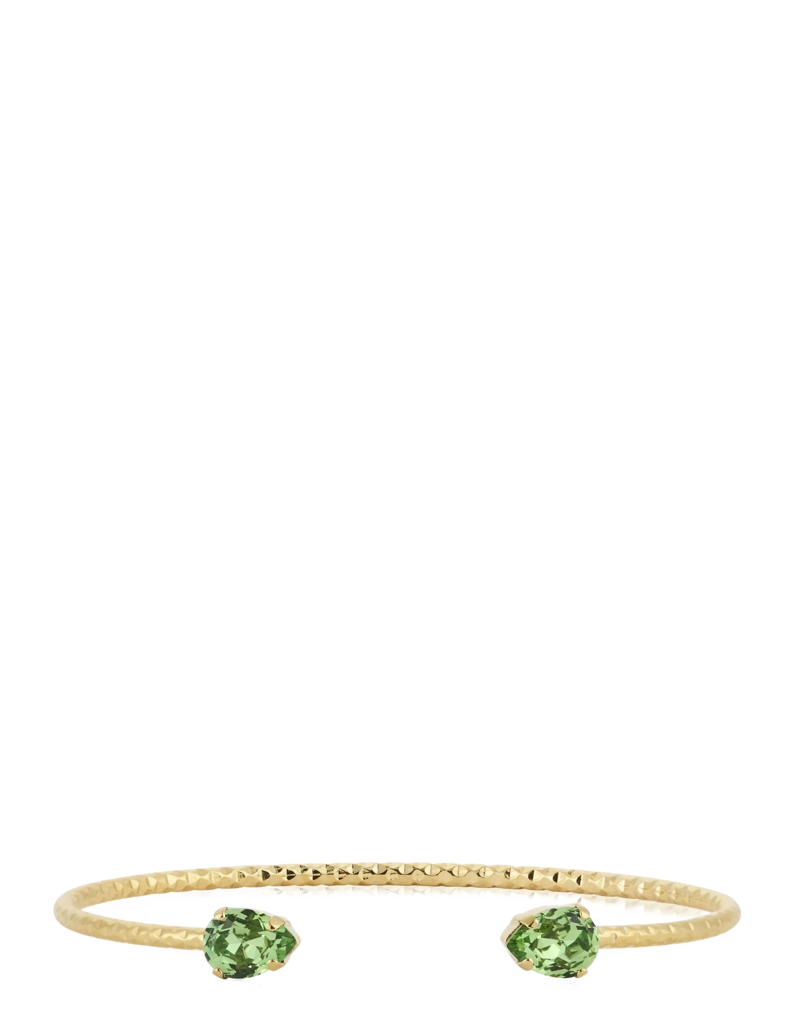 Caroline Svedbom AMELIA BRACELET GOLD - Skandinavisk mode - RECREATED PERIDOT / gold