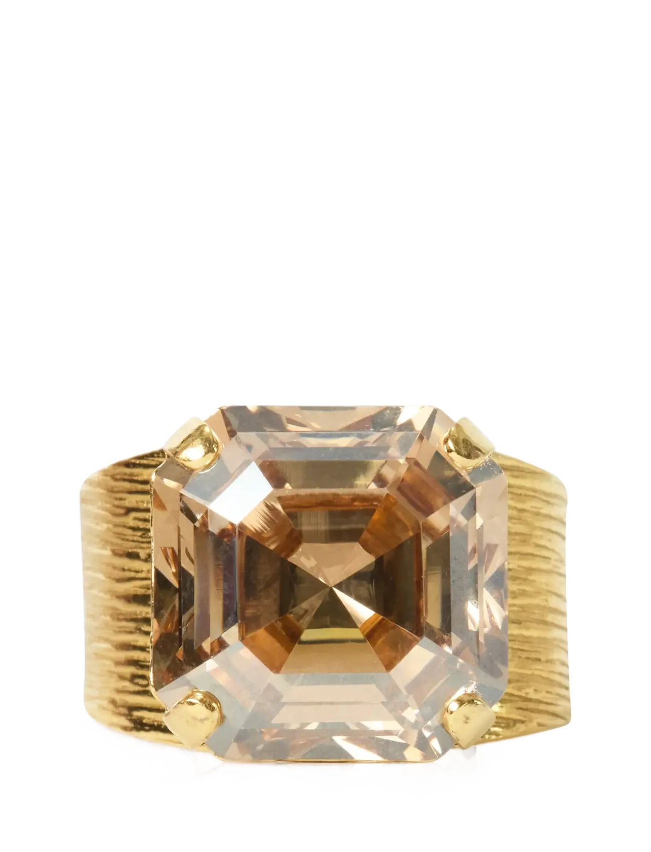 Caroline Svedbom EVE RING GOLD - Accessories - GOLDEN SHADOW / gold
