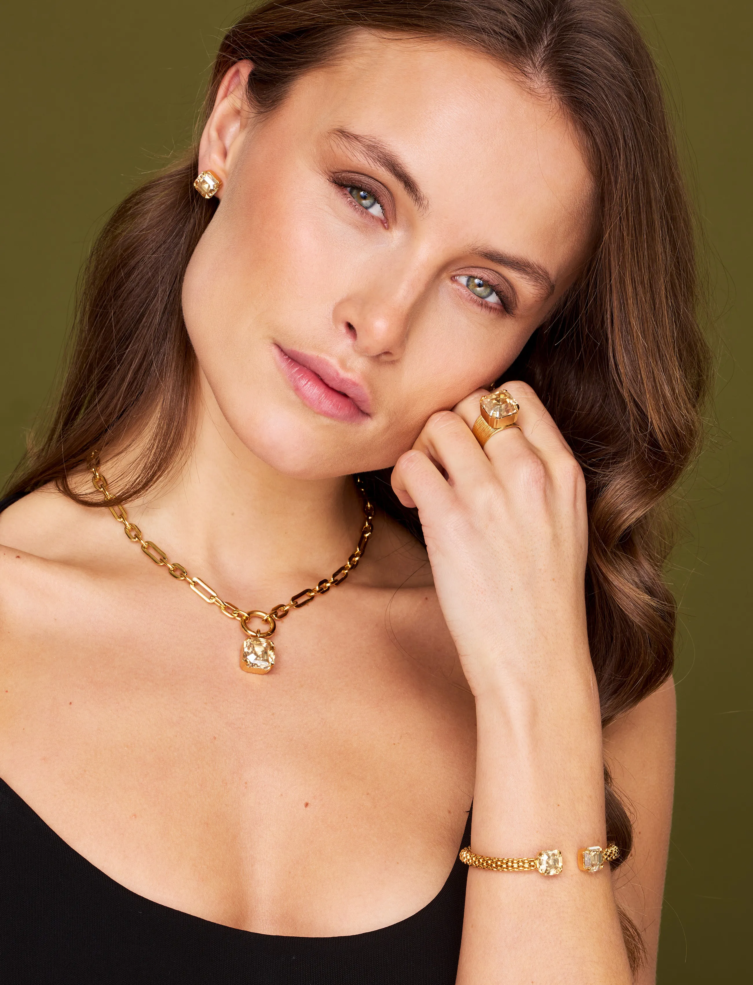 Caroline Svedbom Eve Ring Gold, One Size, Gold, Smykker > Ringe, Dame
