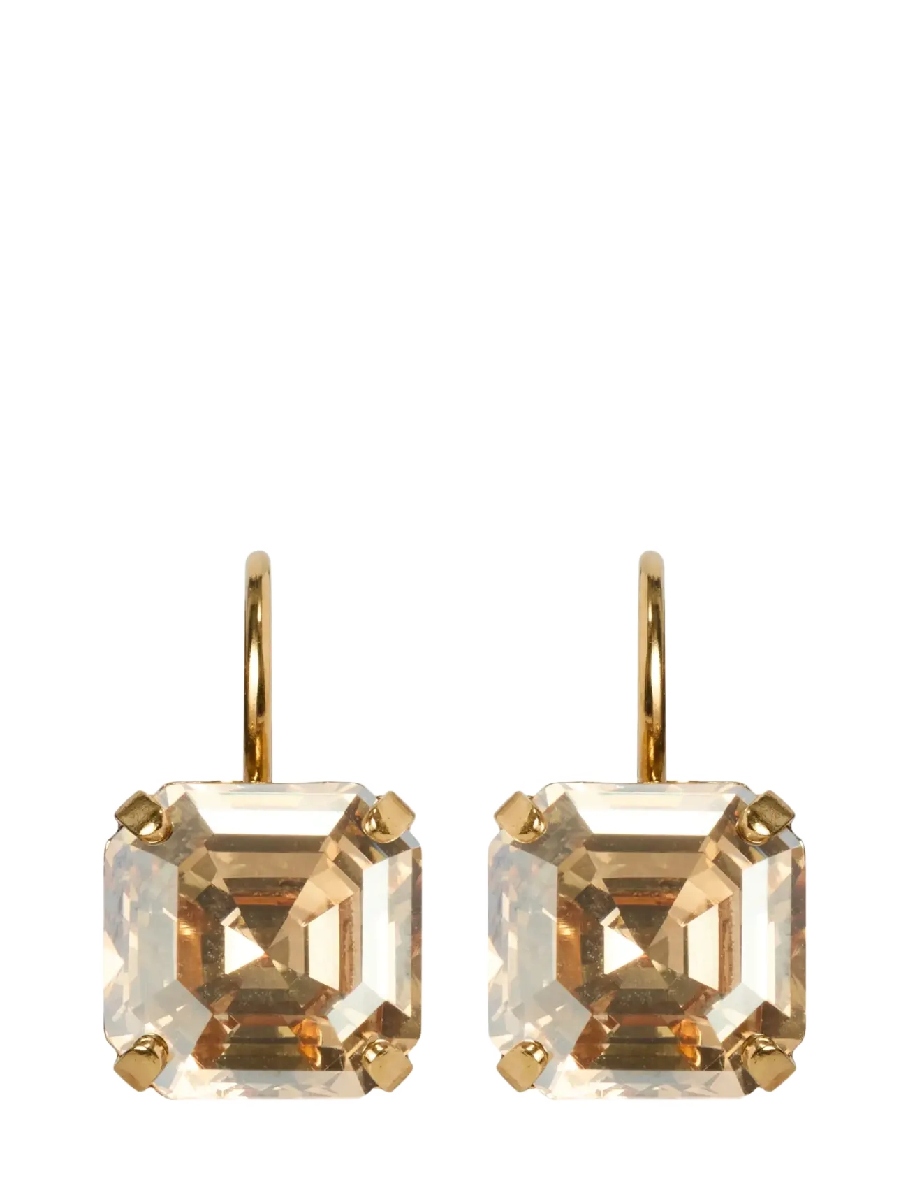 Caroline Svedbom EVE CLASP EARRINGS GOLD - Øreringe - GOLDEN SHADOW / gold