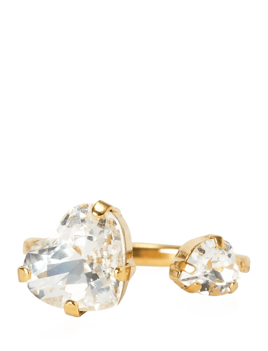 Caroline Svedbom - AMOUR RING GOLD - ringe - crystal - 1