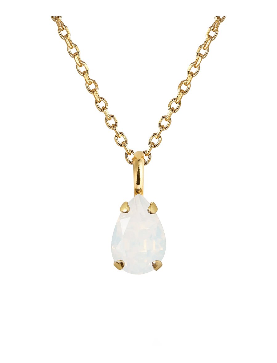 Caroline Svedbom - CHILDHOOD BIRTHSTONE NECKLACE GOLD - kedjehalsband - june - 1