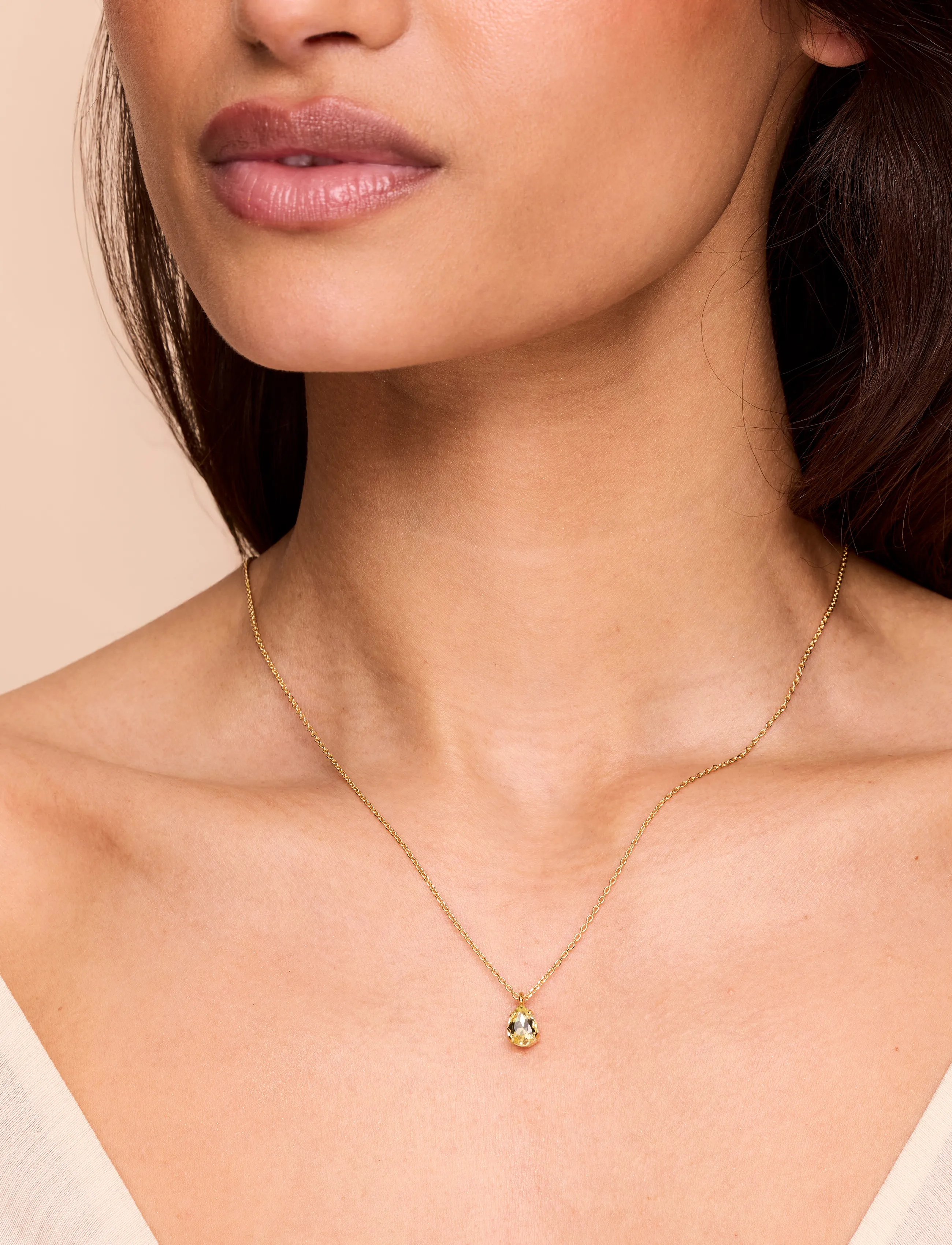 Childhood Birthstone Necklace