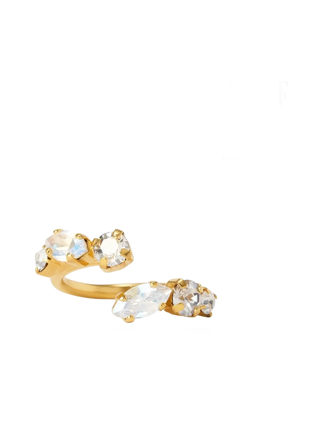 Caroline Svedbom ALELIA RING GOLD - Caroline Svedbom - CLOUD COMBO / gold