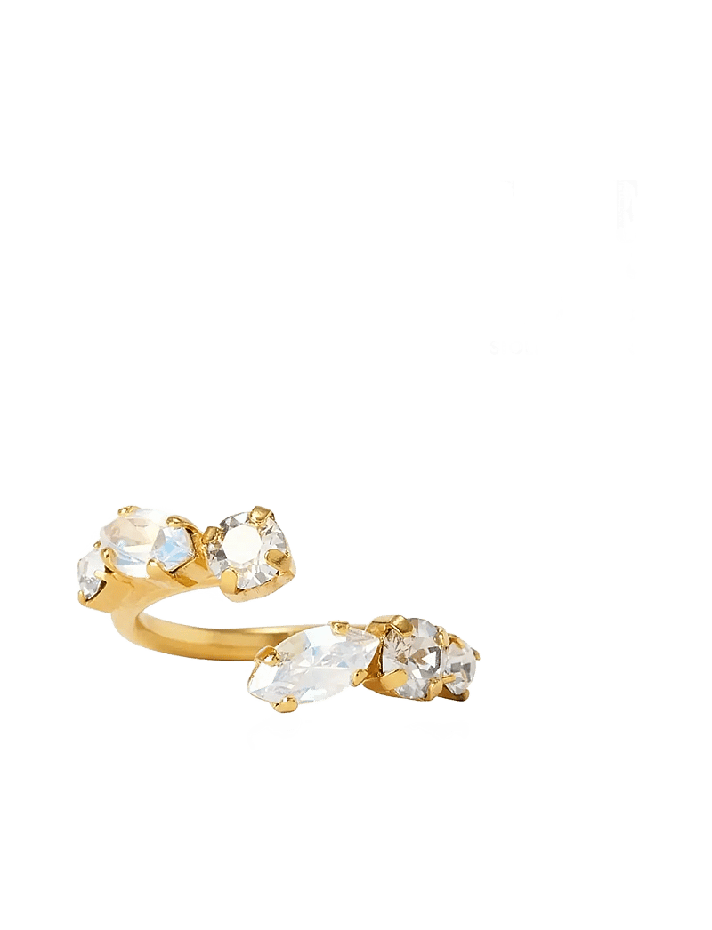 Caroline Svedbom - ALELIA RING GOLD - rings - cloud combo - 1