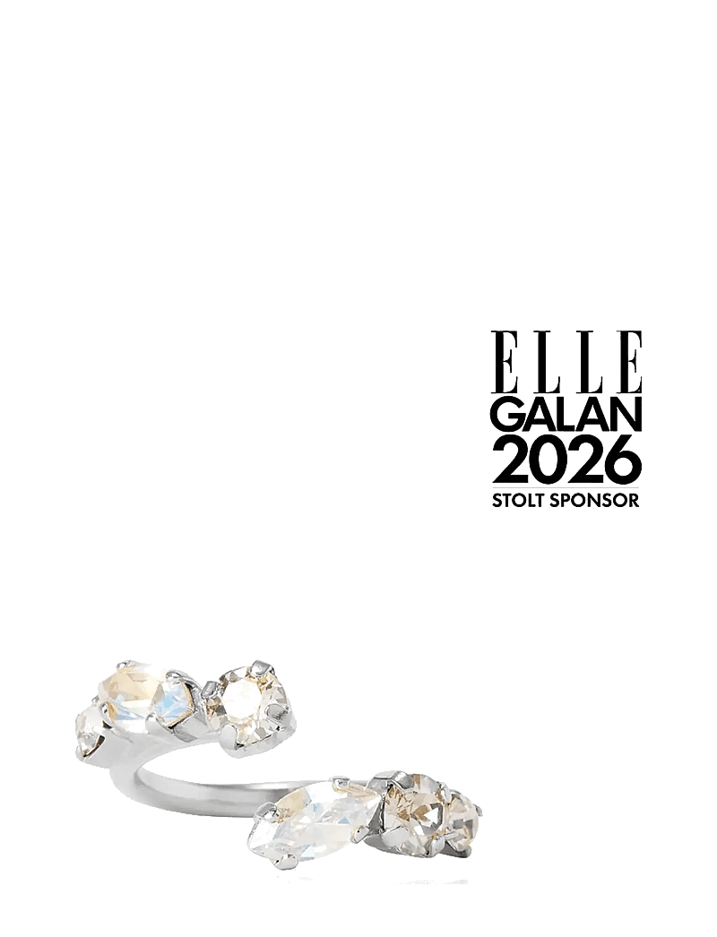 Caroline Svedbom - ALELIA RING RHODIUM - ringe - cloud combo - 1