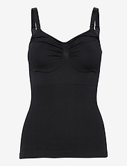 Carriwell - Nursing Top with Shapewear - mažiausios kainos - black - 0