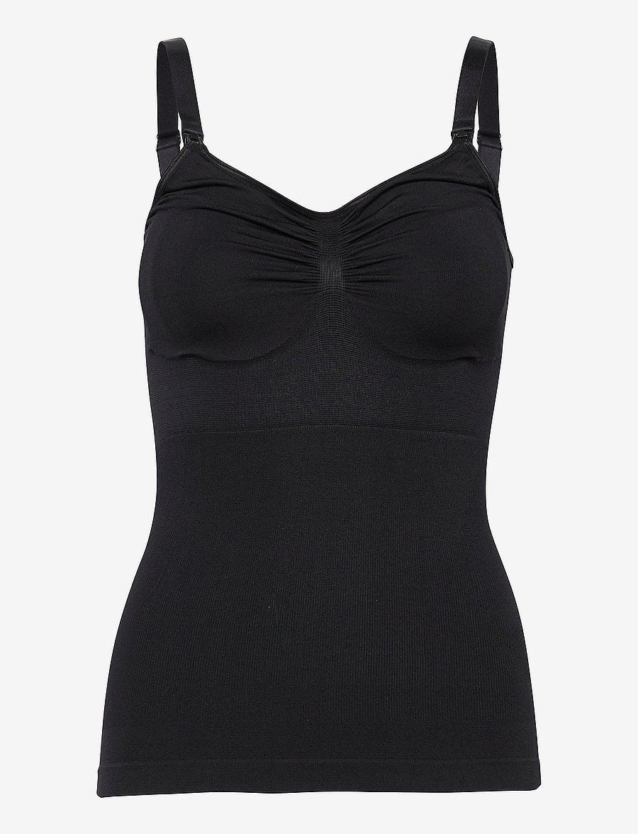 Carriwell - Nursing Top with Shapewear - aluspesu - black - 0