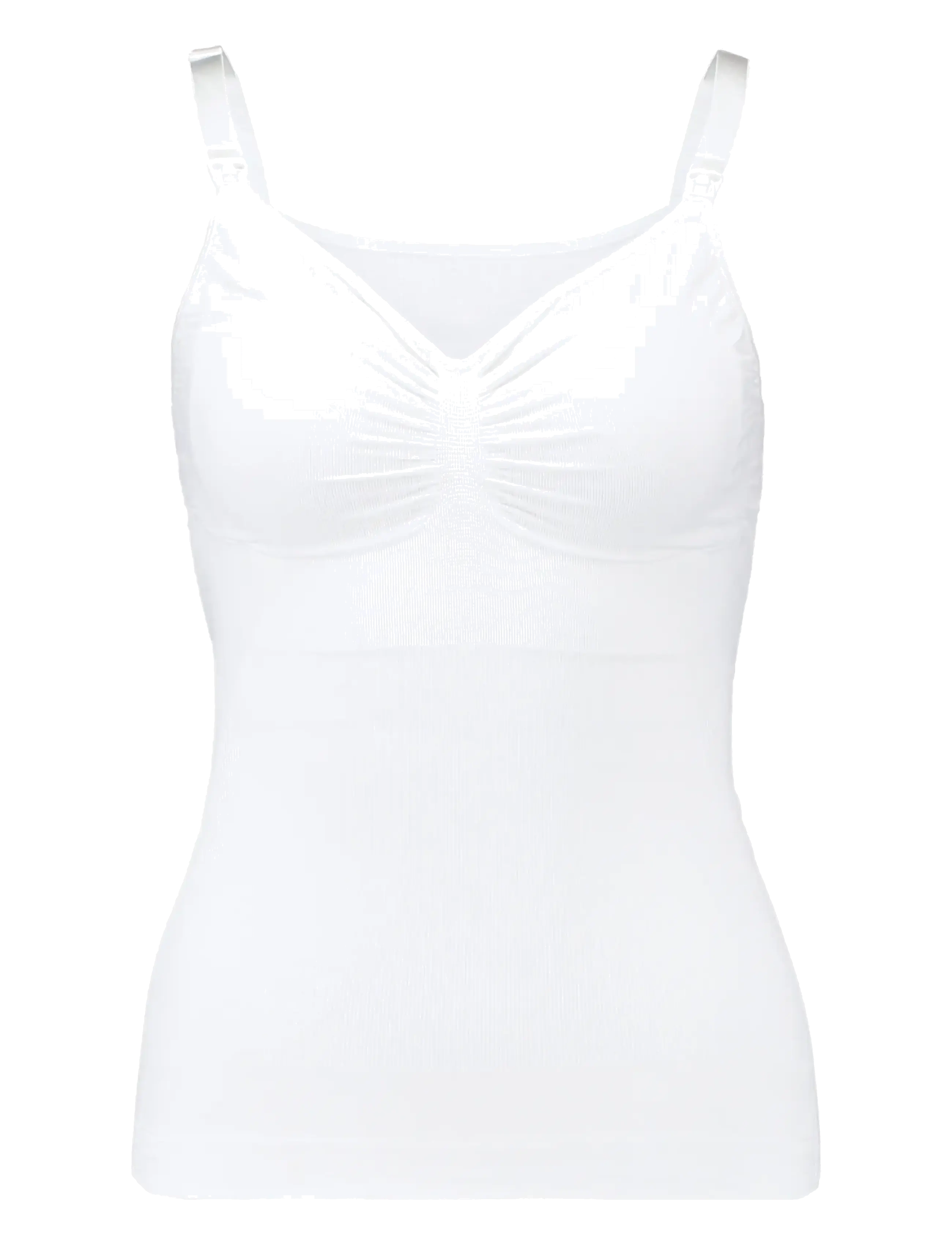 Carriwell Nursing Top with Shapewear - Carriwell - WHITE / white