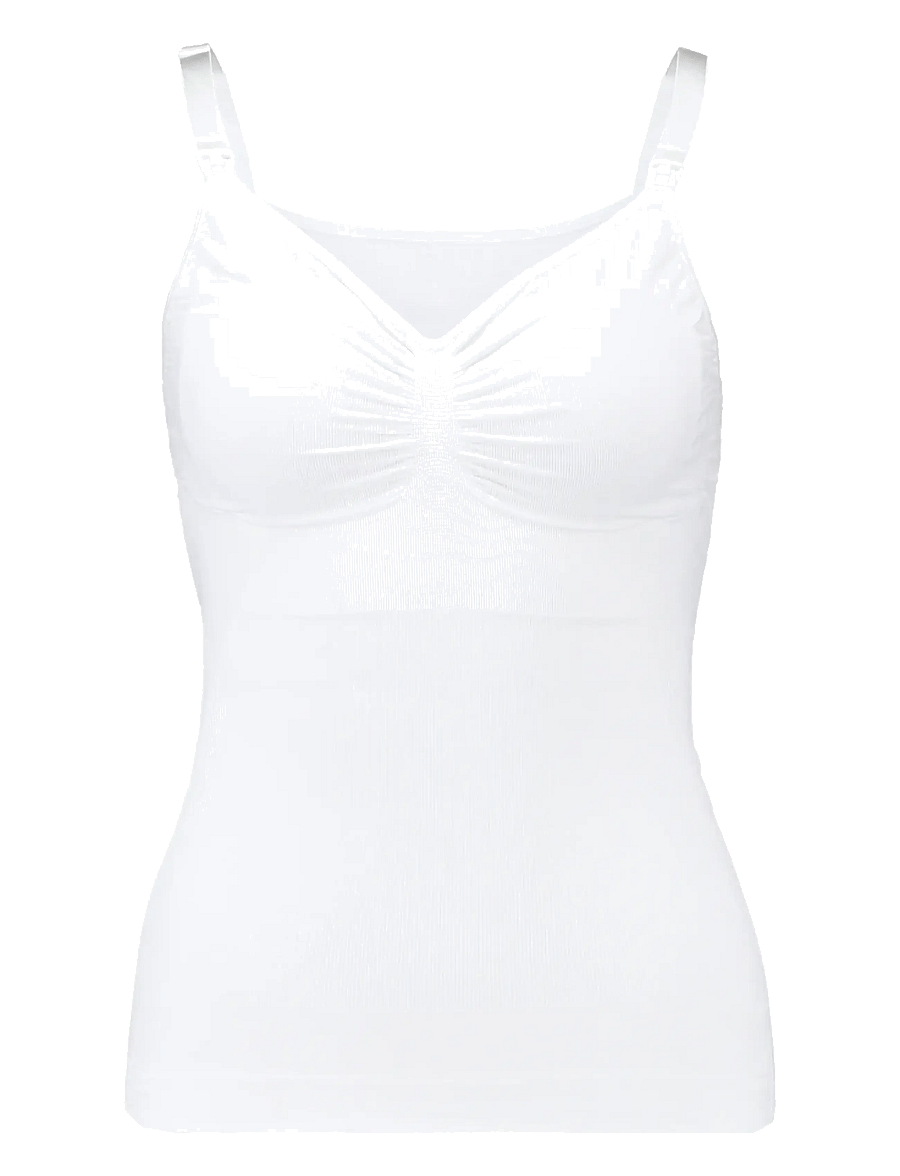 Carriwell - Nursing Top with Shapewear - aluspesu - white - 1