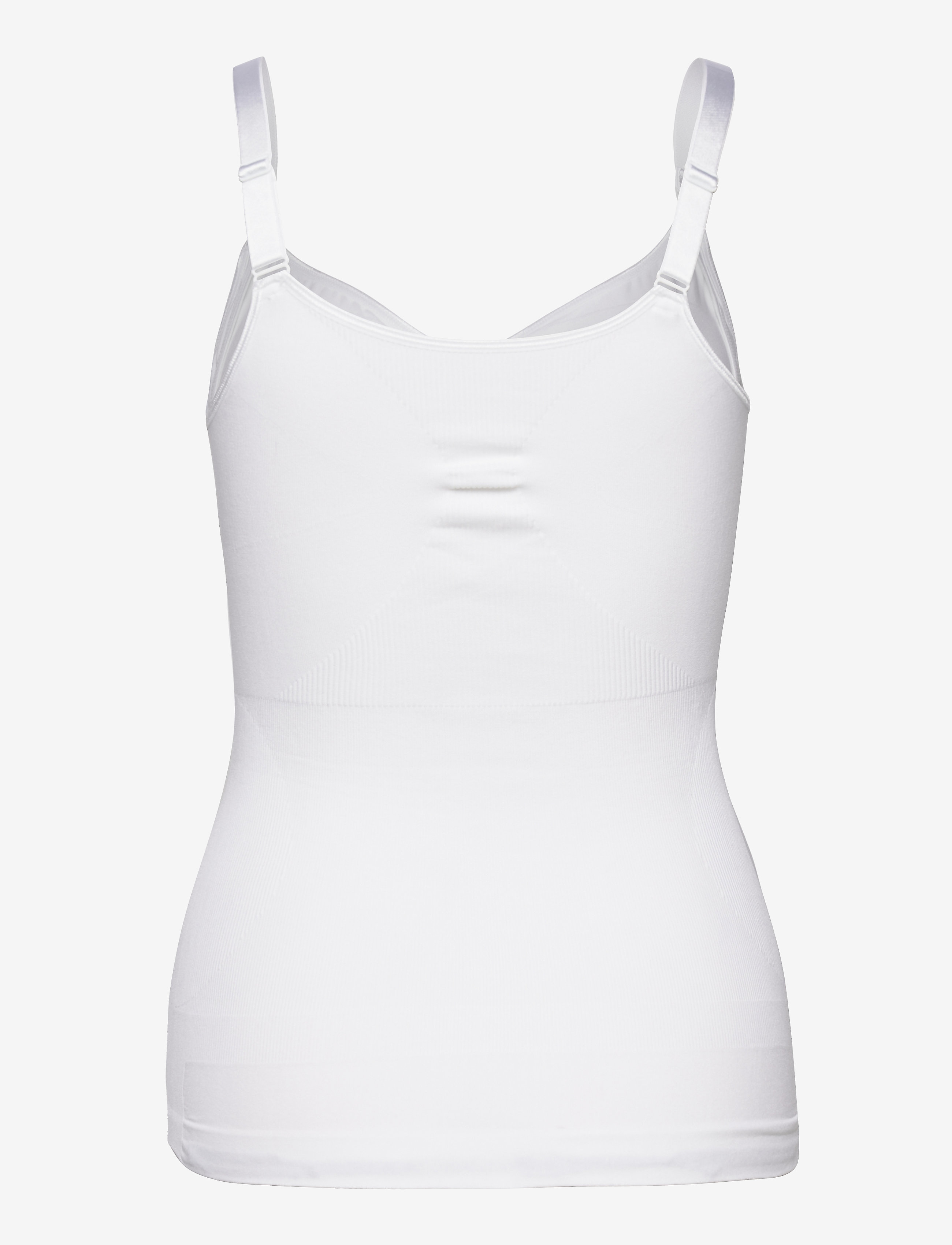 Carriwell - Nursing Top with Shapewear - underkläder - white - 2