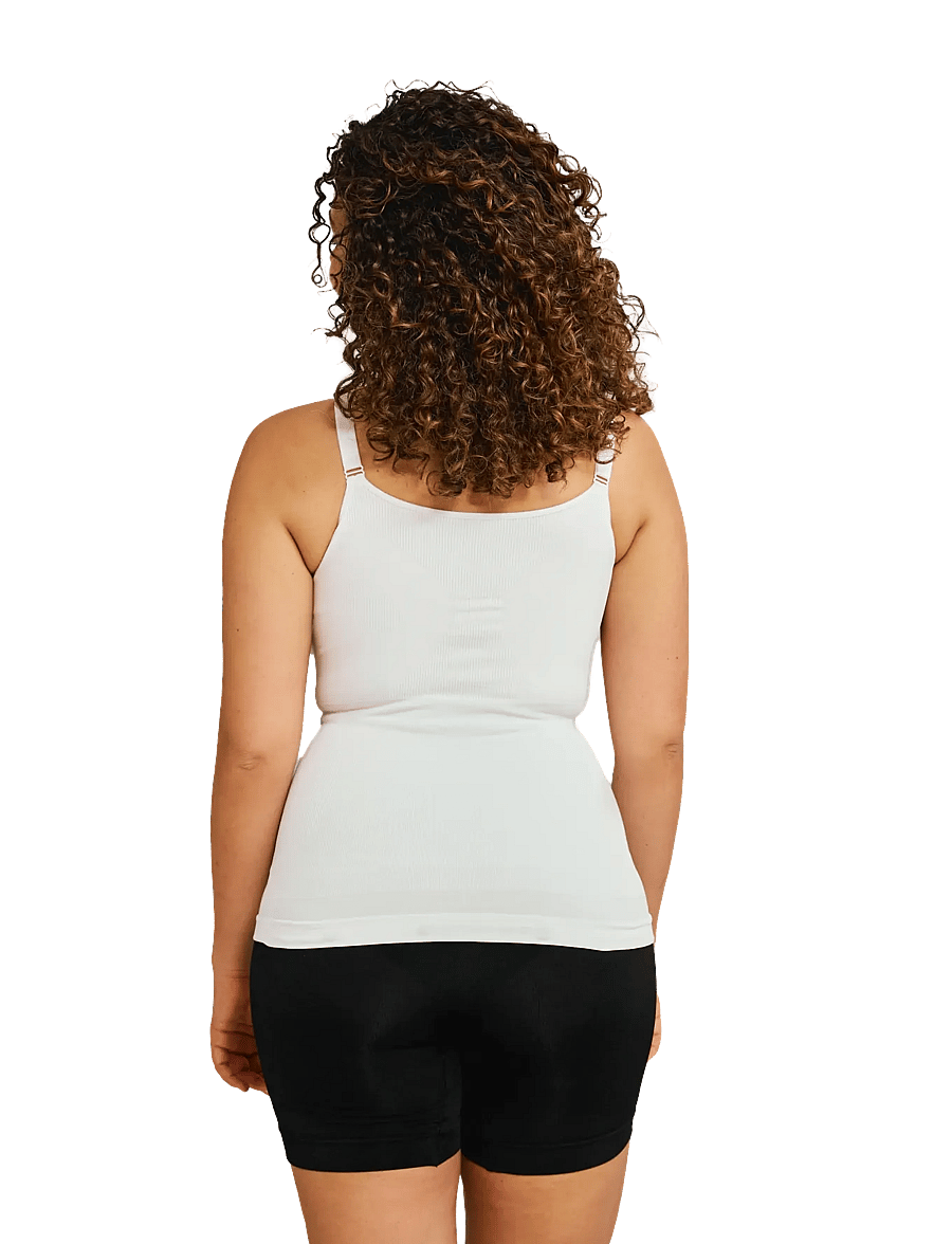 Carriwell - Nursing Top with Shapewear - aluspesu - white - 3
