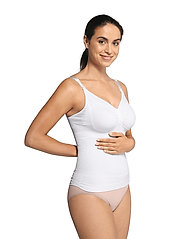 Carriwell - Nursing Top with Shapewear - lowest prices - white - 4