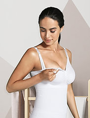 Carriwell - Nursing Top with Shapewear - laveste priser - white - 7