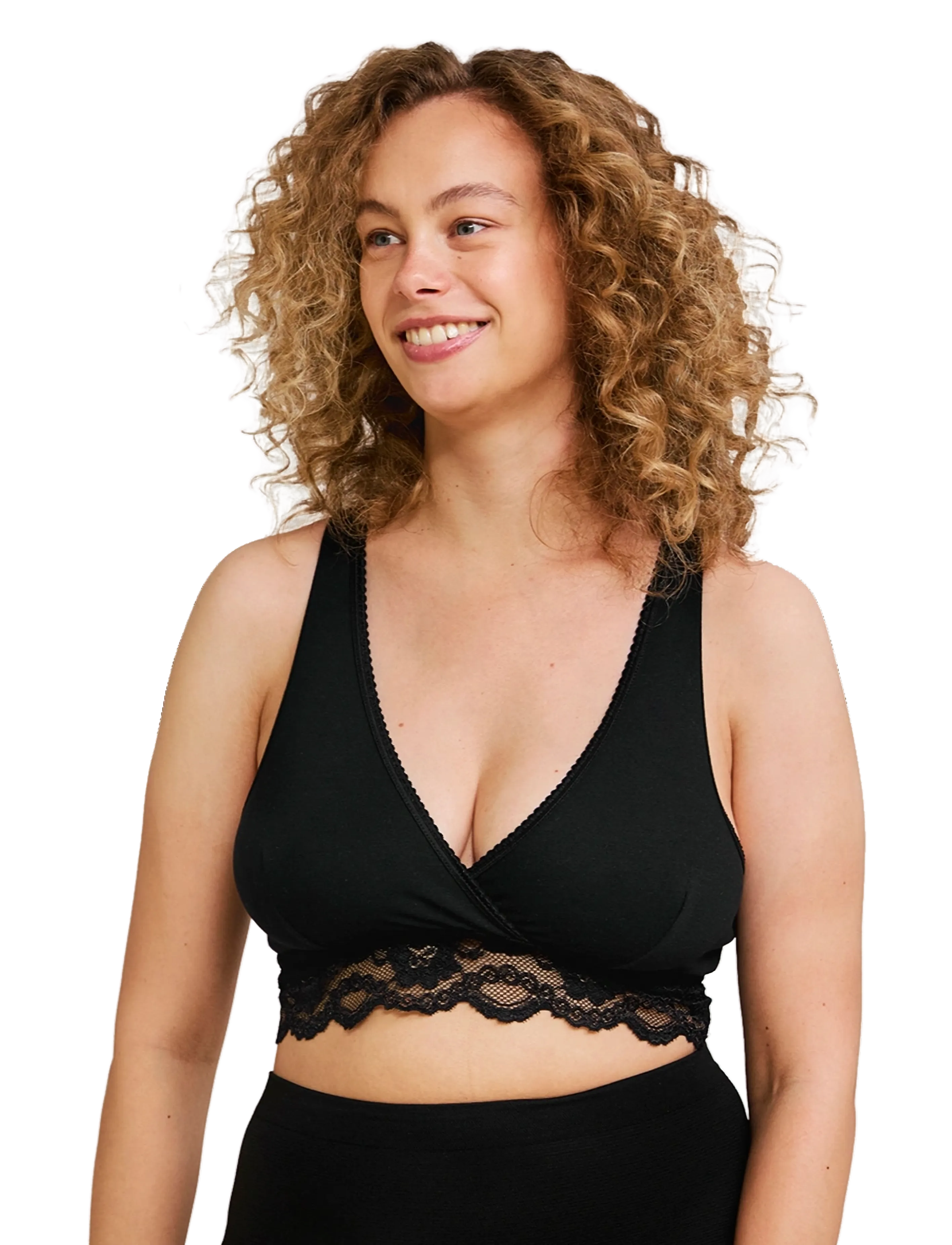 Carriwell Crossover Sleeping & Nursing Bra, M, Black, Bh'Er Og Toppe > Barsels-Bh'Er, Dame