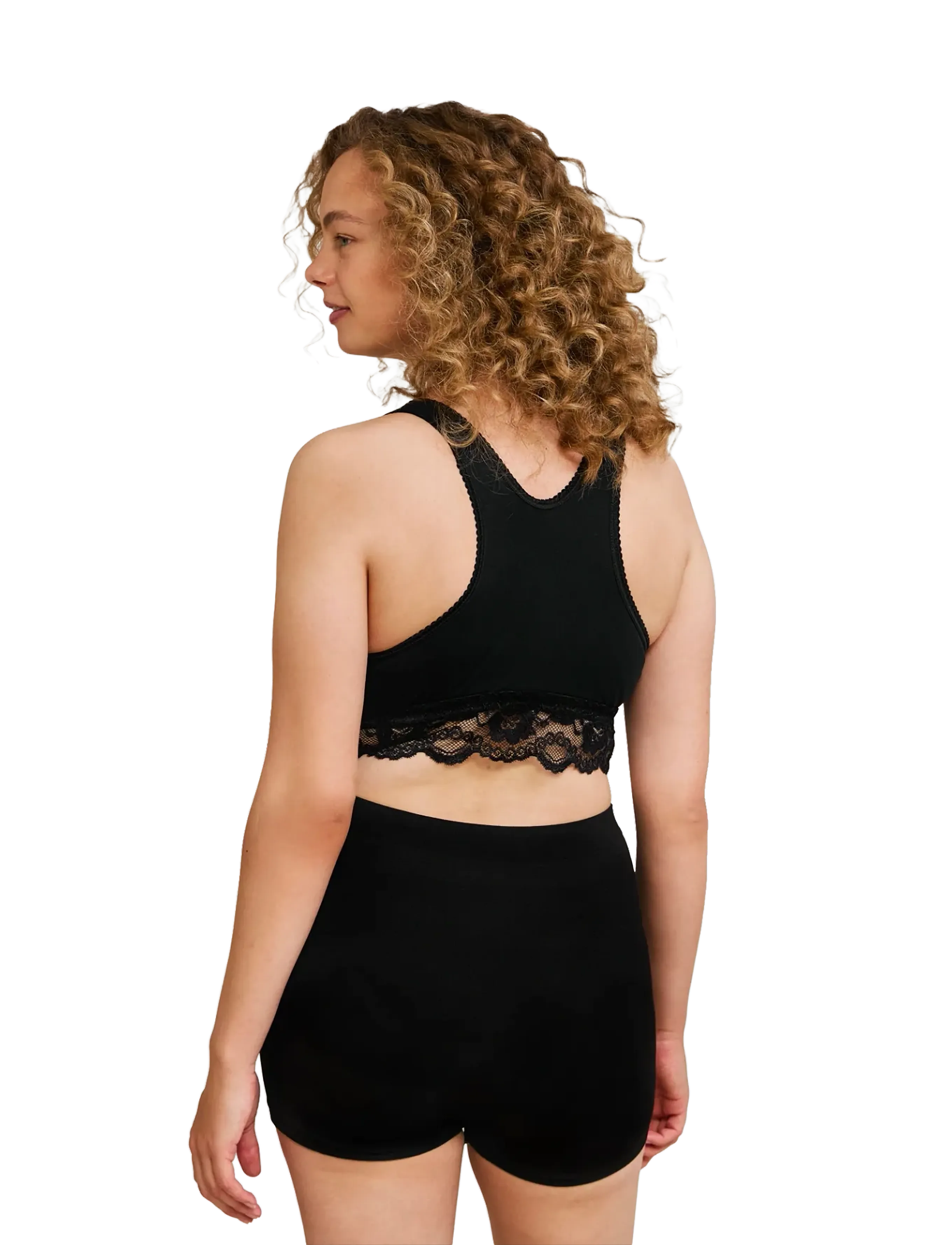 Carriwell - Crossover Sleeping Nursing Bra - alhaisimmat hinnat - black - 4