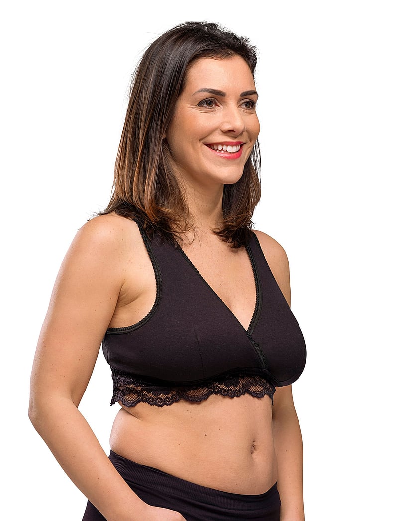 Carriwell - Crossover Sleeping Nursing Bra - undertøj - black - 5