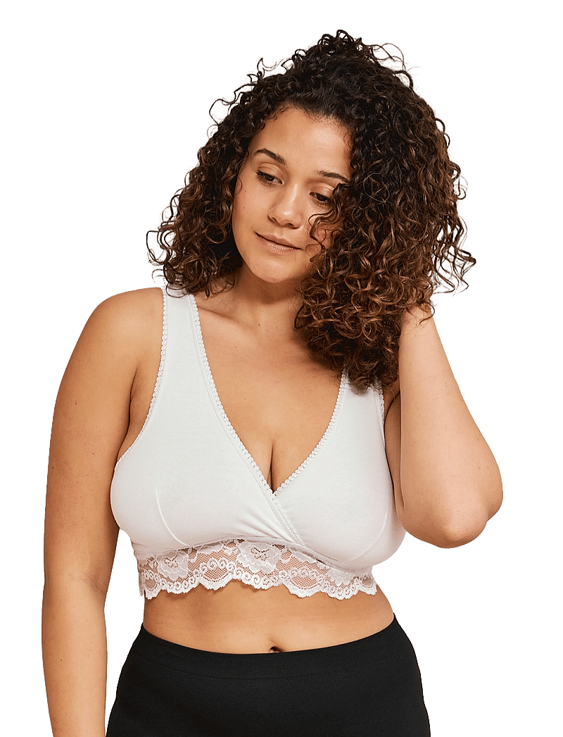 Carriwell - Crossover Sleeping Nursing Bra - unterwäsche - white - 0