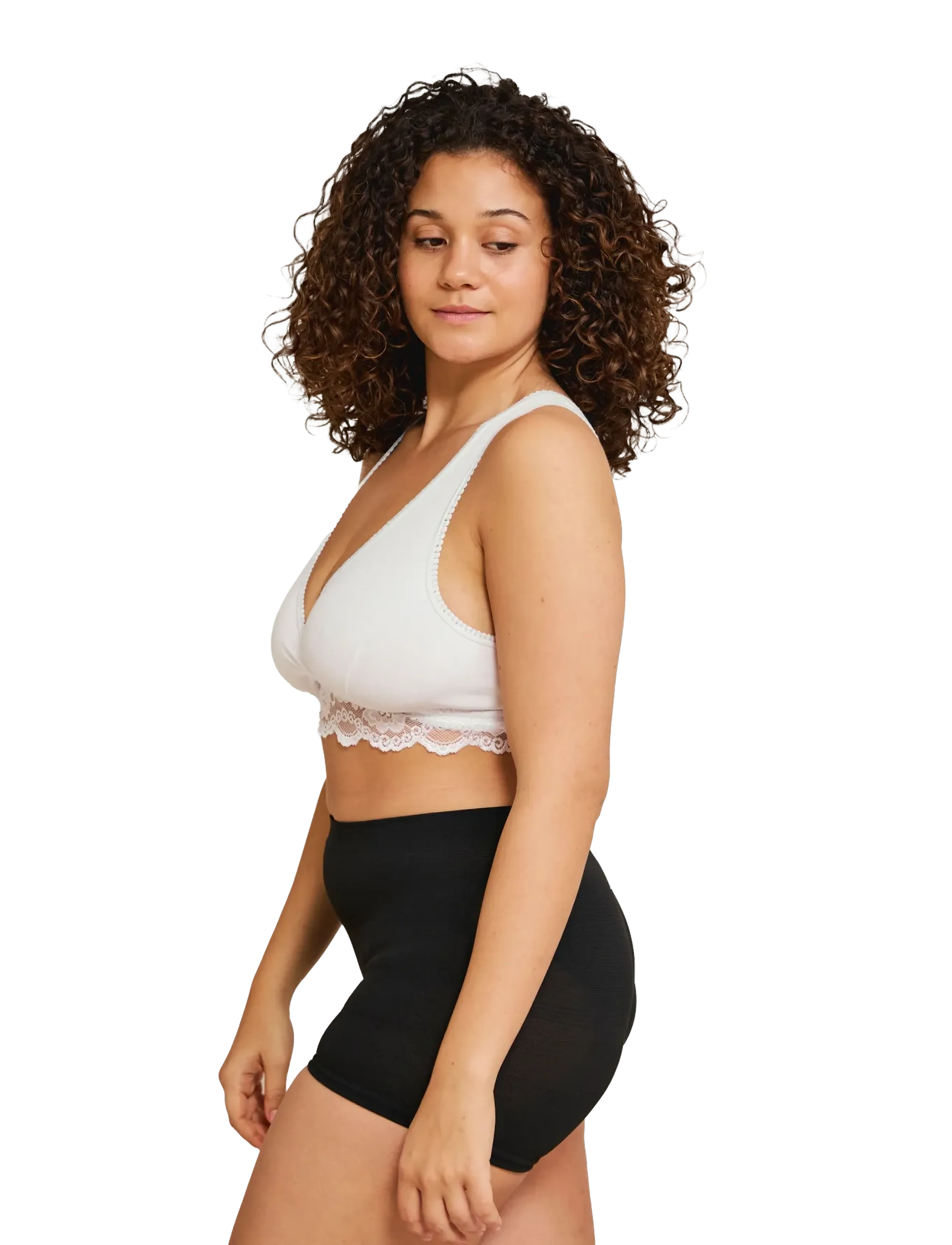 Carriwell - Crossover Sleeping Nursing Bra - underkläder - white - 5