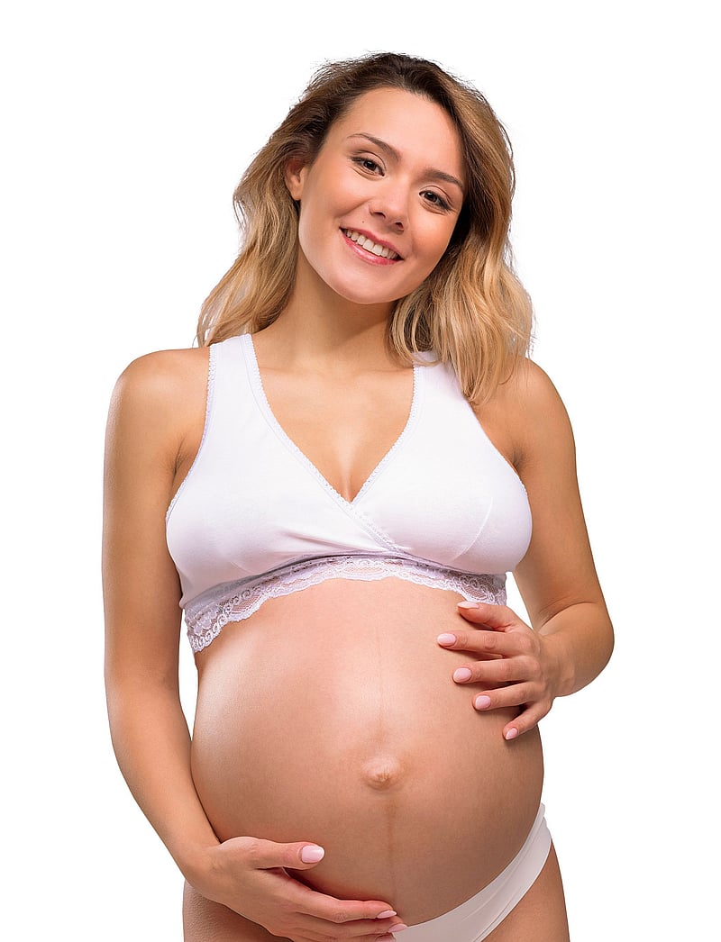 Carriwell - Crossover Sleeping & Nursing Bra - unterwäsche - white - 4