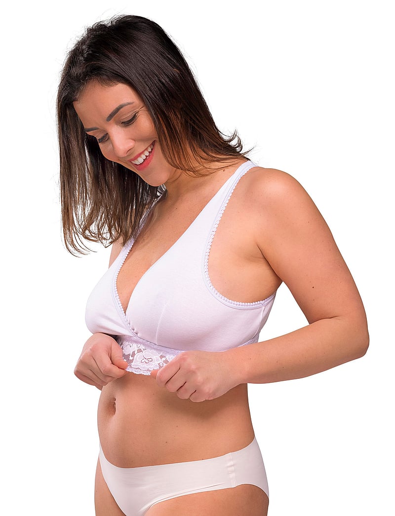 Carriwell - Crossover Sleeping & Nursing Bra - unterwäsche - white - 5
