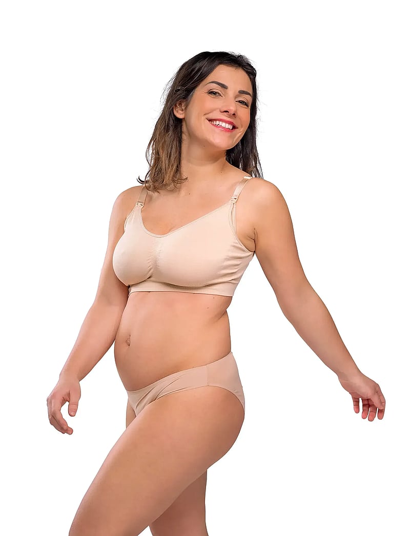 Carriwell - Original Maternity & Nursing Bra 2-pack (GRS) - undertøj - black+honey - 0