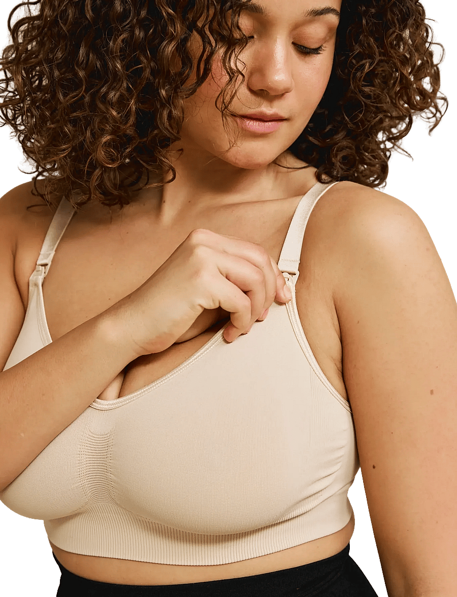 Carriwell - Original Maternity & Nursing Bra 2-pack (GRS) - unterwäsche - black+honey - 4