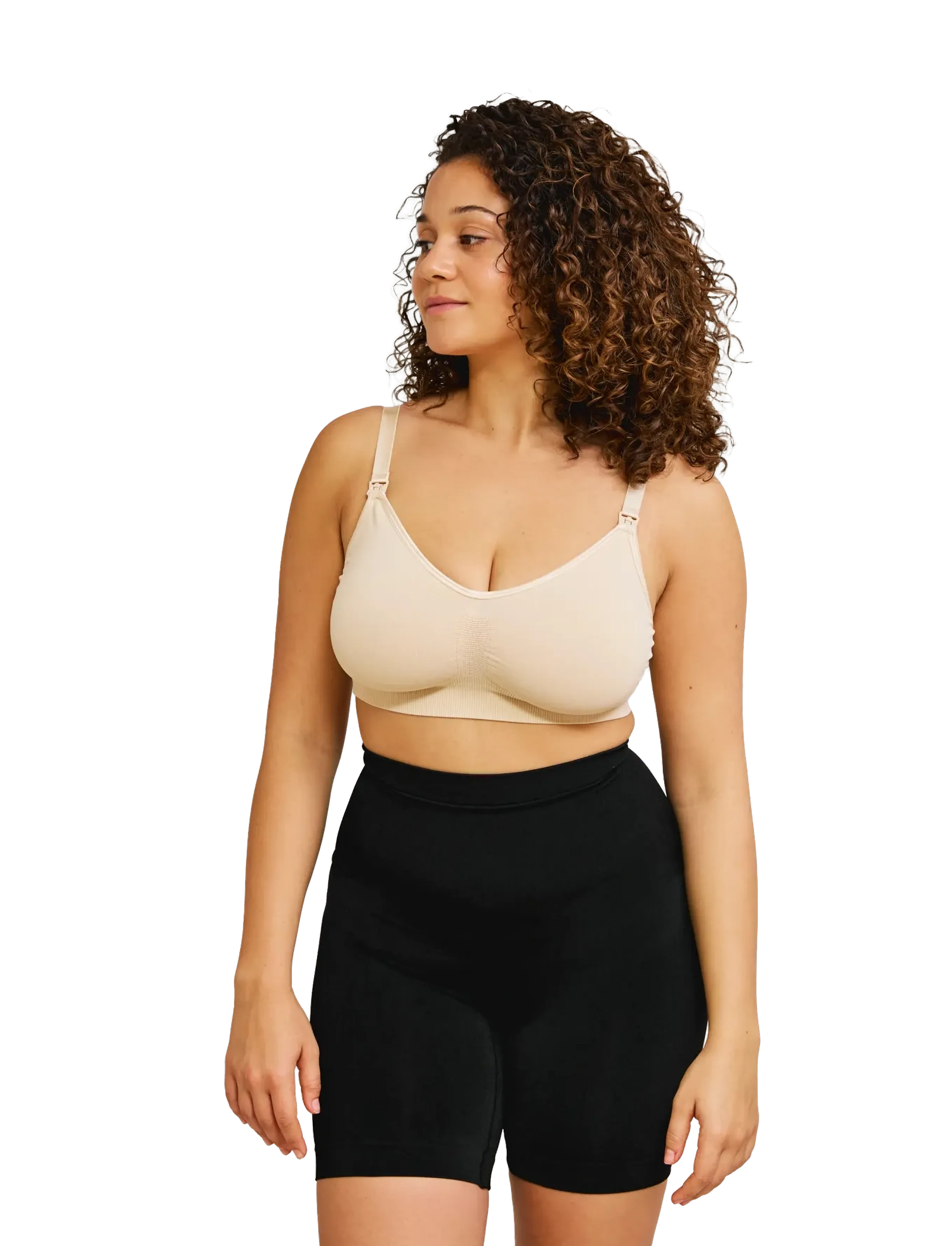 Carriwell - Original Maternity & Nursing Bra 2-pack (GRS) - undertøy - black+honey - 0