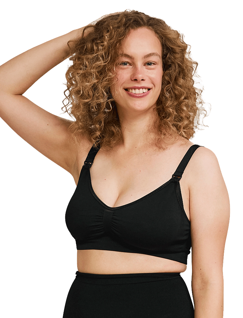 Carriwell - Original Maternity & Nursing Bra - undertøj - black - 0