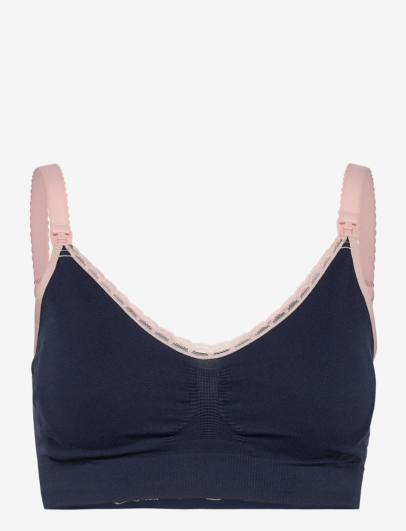 Carriwell - Original Maternity & Nursing Bra - undertøy - blue-pink lace - 1