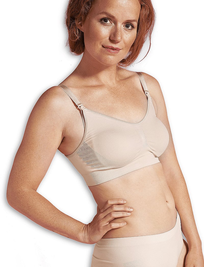 Carriwell - Original Maternity & Nursing Bra - unterwäsche - honey - 0
