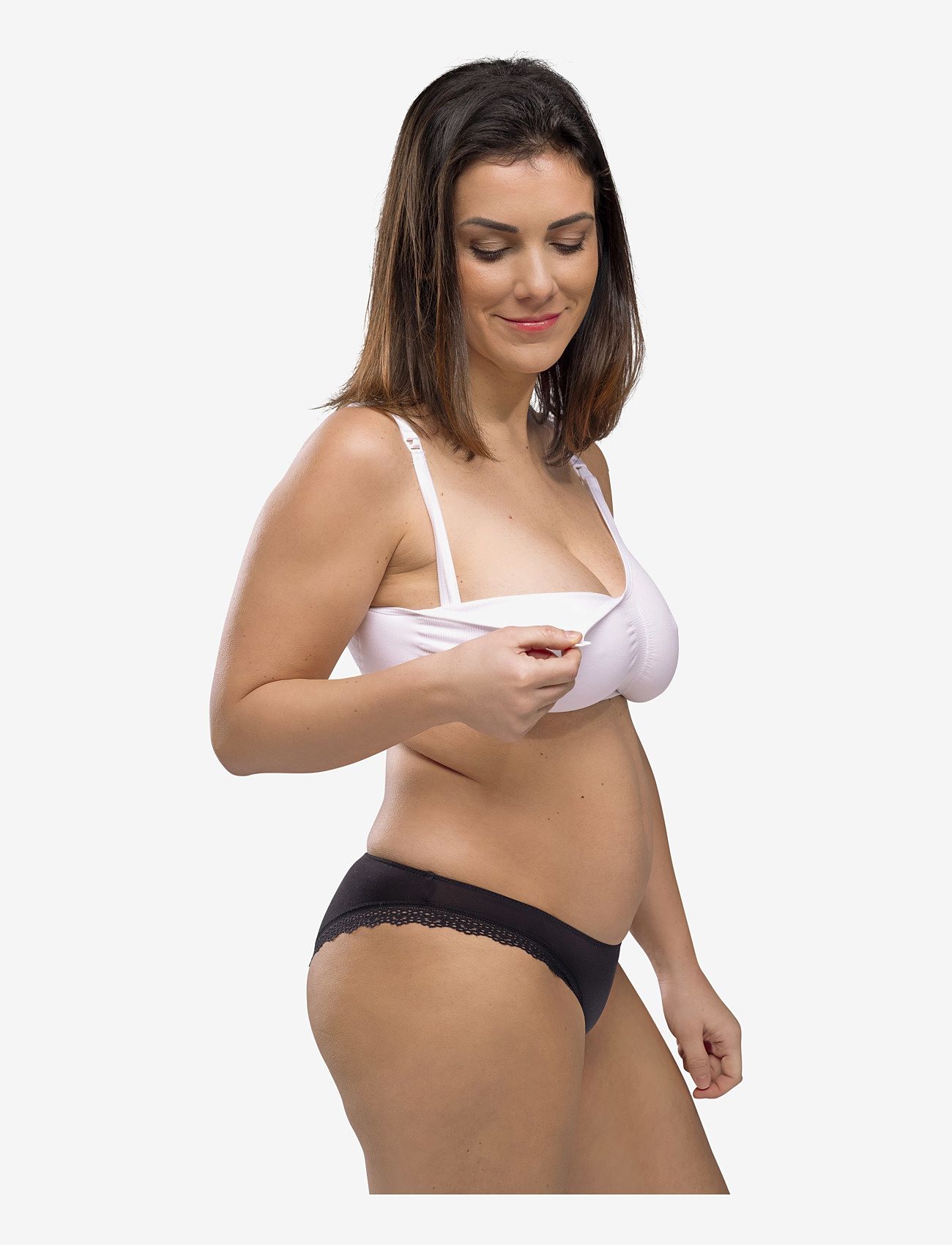 Carriwell - Original Maternity & Nursing Bra - undertøj - white - 4