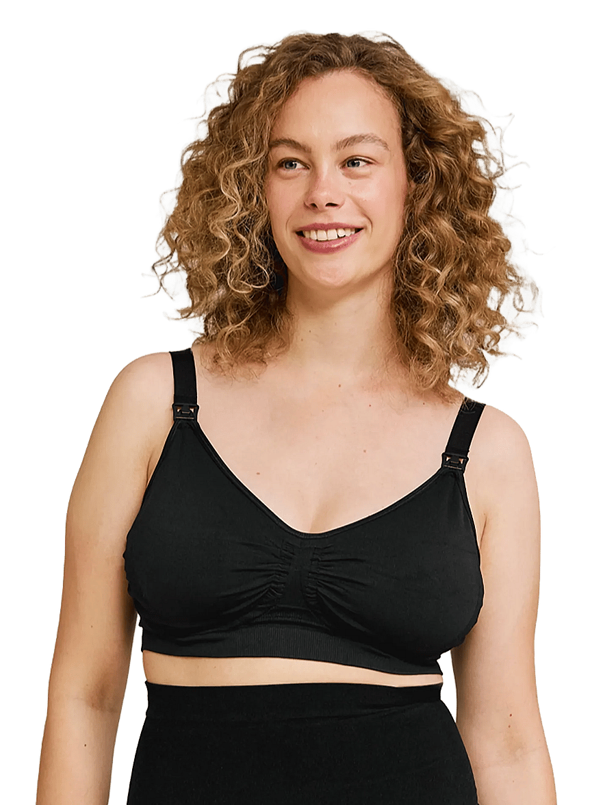 Carriwell - Maternity & Nursing Bra with Carri-Gel support - unterwäsche - black - 0