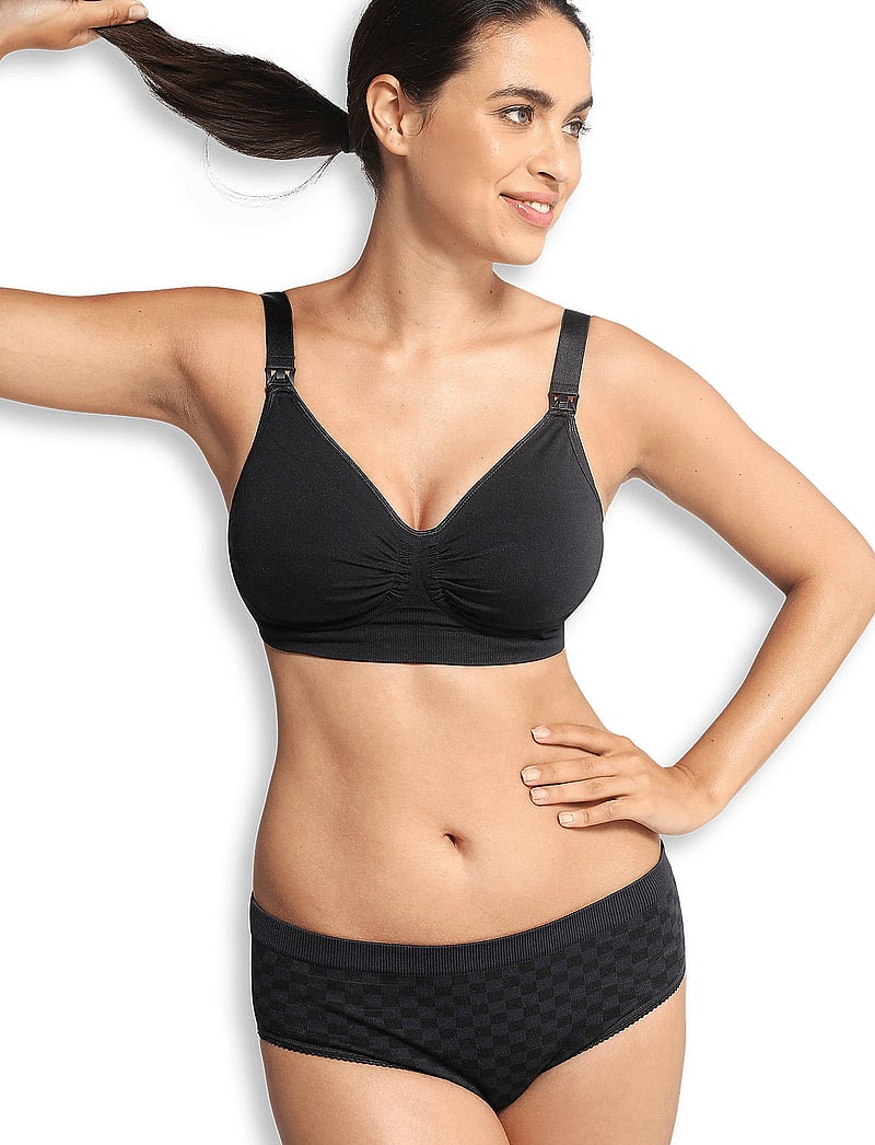 Carriwell - Maternity & Nursing Bra with Carri-Gel support - lingerie - black - 4