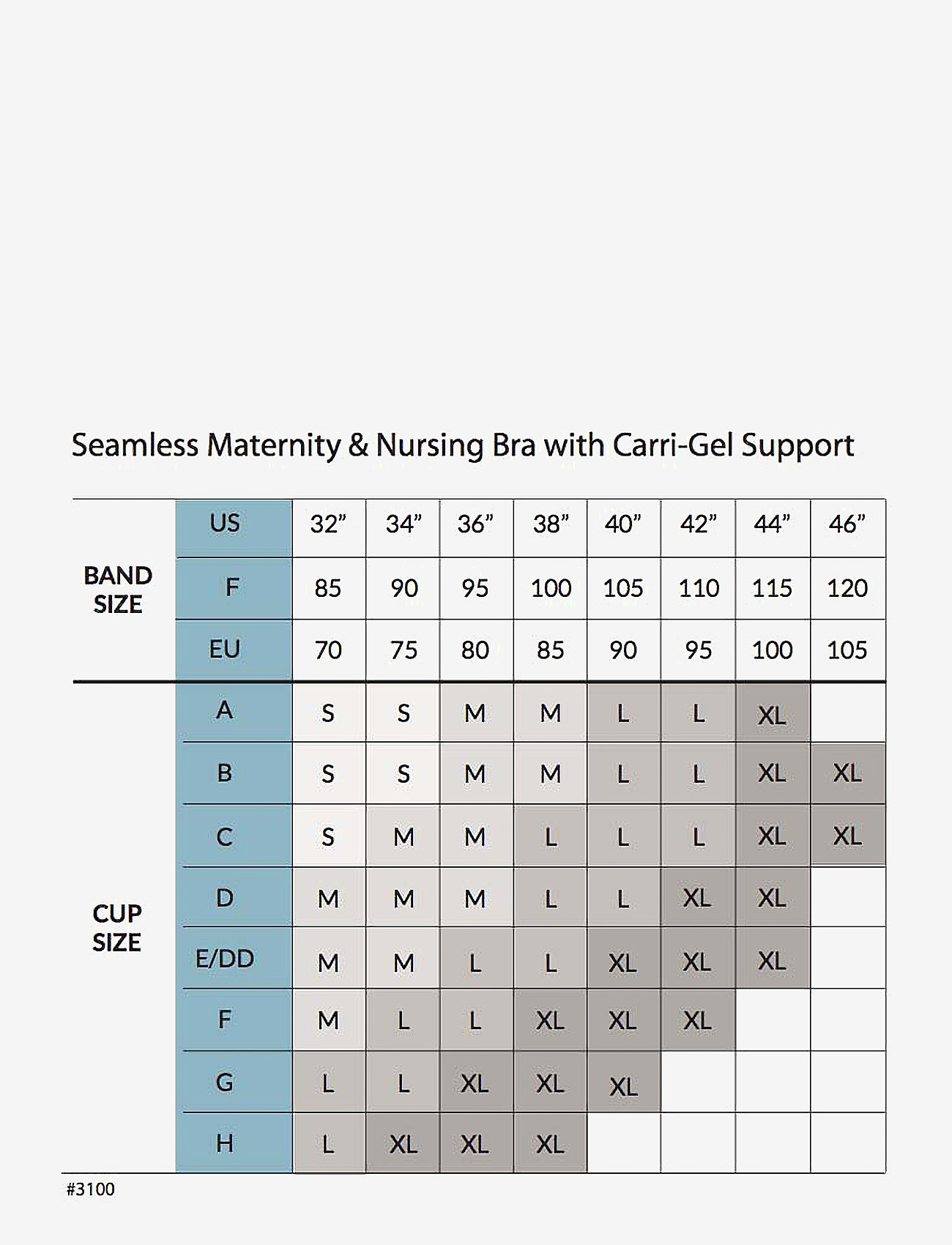 Carriwell - Maternity & Nursing Bra with Carri-Gel support - underkläder - black - 3