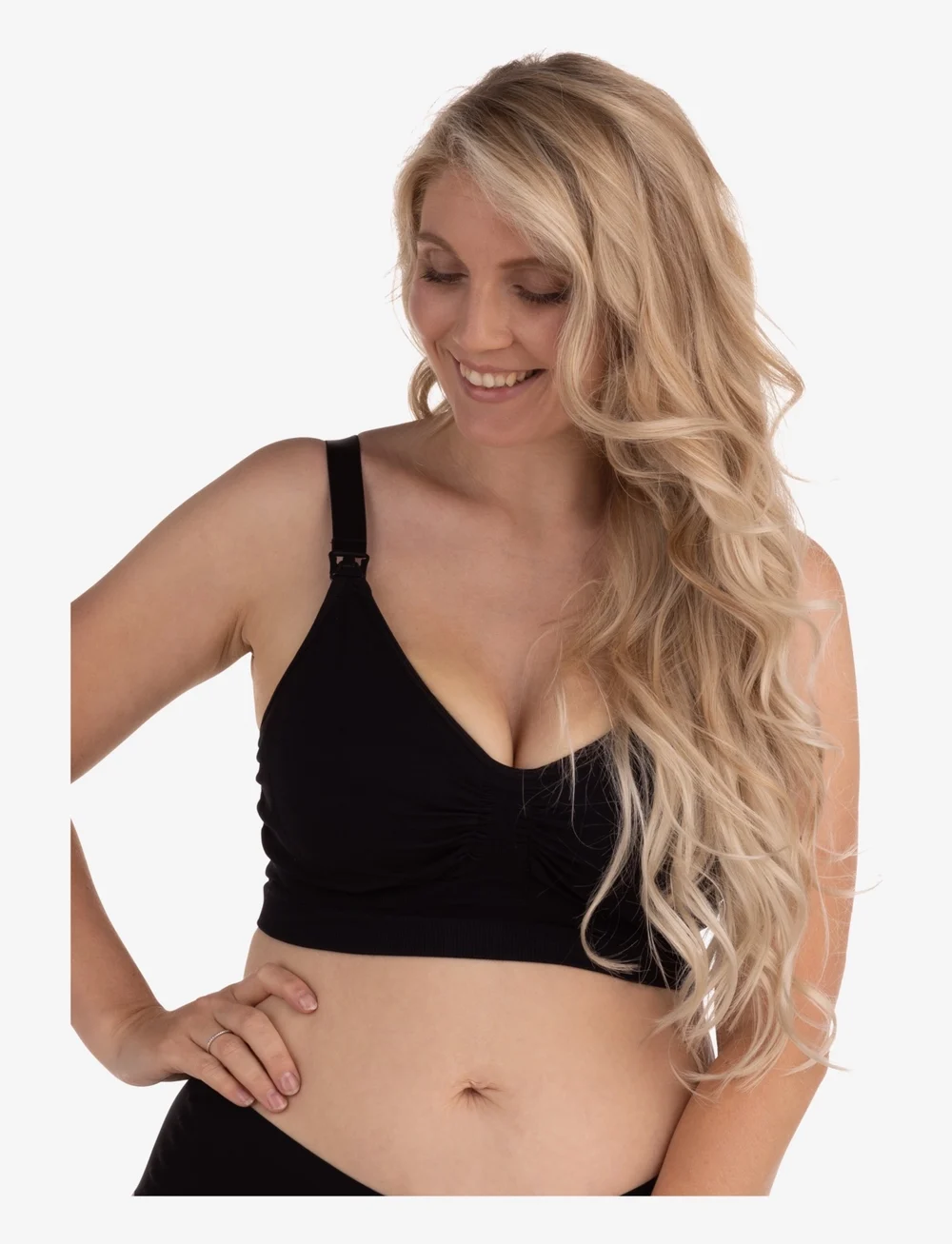 Carriwell - Maternity & Nursing Bra with Carri-Gel support - pesu ja aluspesu - black - 4