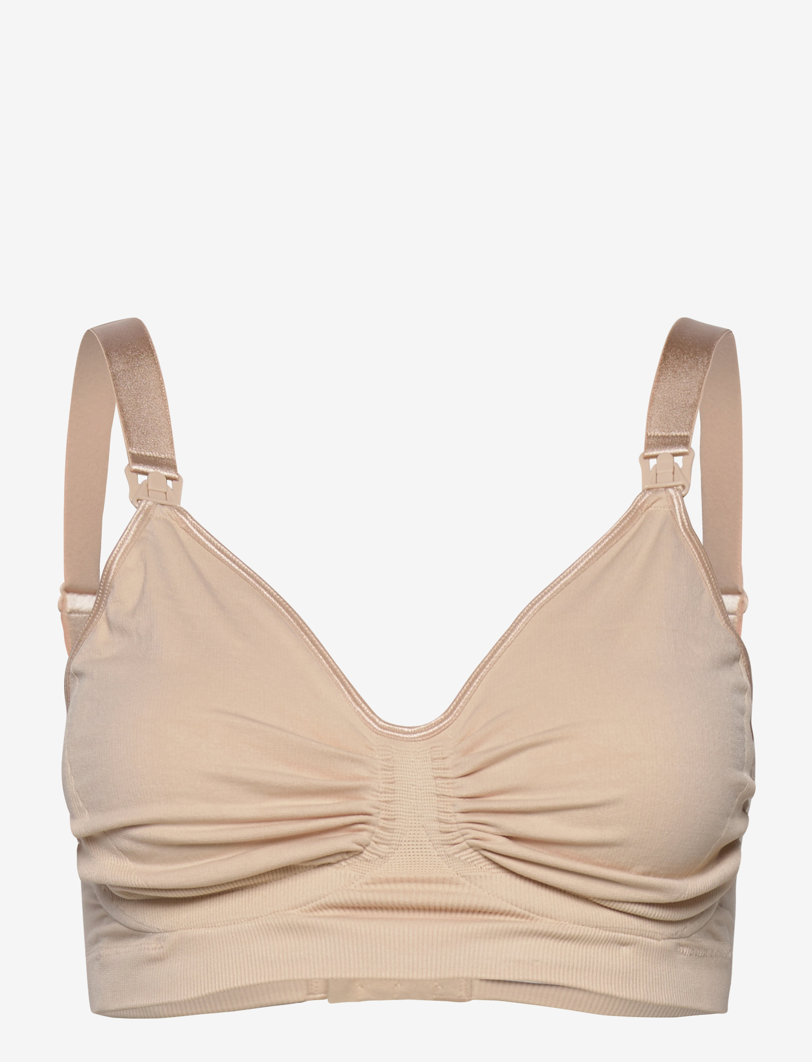 Maternity & Nursing Bra with Carri-Gel support - HONEY