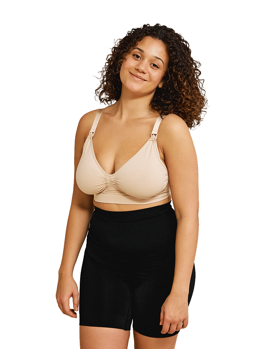 Carriwell - Maternity & Nursing Bra with Carri-Gel support - imetamisrinnahoidjad - honey - 5