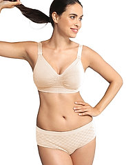 Carriwell - Maternity & Nursing Bra with Carri-Gel support - lowest prices - honey - 14